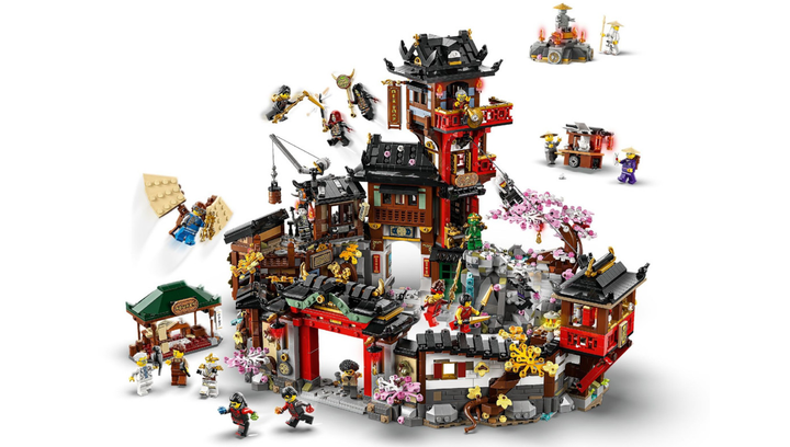 Конструктор Lego 23 The Old Town 15th Anniversary Ninjago 71861