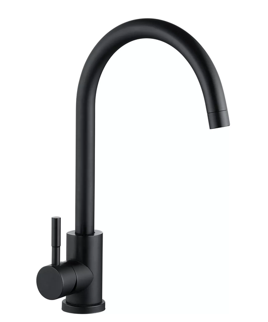 Змішувач для кухні EKO4A-01-BLACK WEZER EKO4A-01-BLACK - Фото 1 Змішувач для кухні EKO4A-01-BLACK WEZER EKO4A-01-BLACK - зображення 1