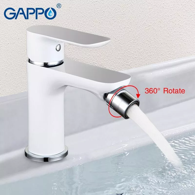 Змішувач для біде G5048, білий/хром GAPPO G5048 - изображение 2