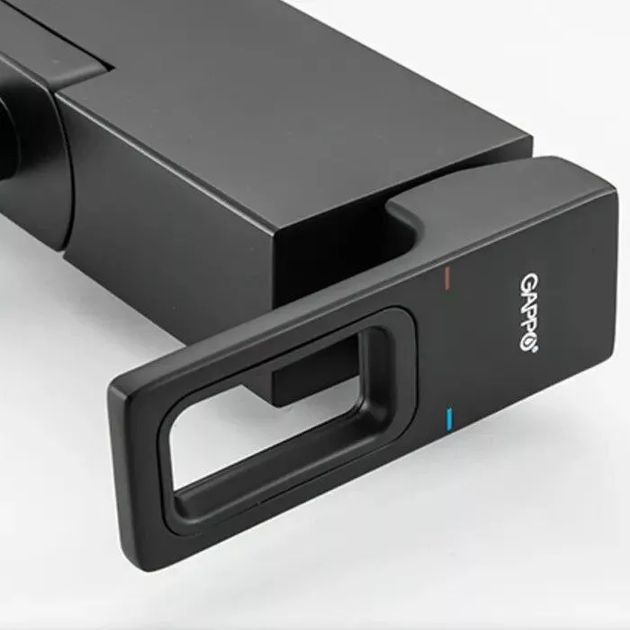 Змішувач для ванни G3217-6, чорний GAPPO G3217-6 - изображение 4