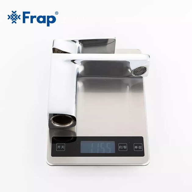 Змішувач для умивальника F1046, хром frap F1046 - изображение 4