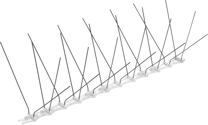 Нержавіючі шипи від птахів Kadax 33 x 17 см 9 шт. (K551) - зображення 5