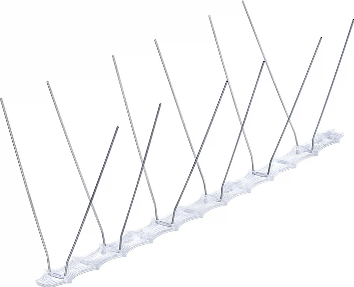 Нержавіючі шипи від птахів Kadax 33 x 9 см 9 шт. (K550) - зображення 2