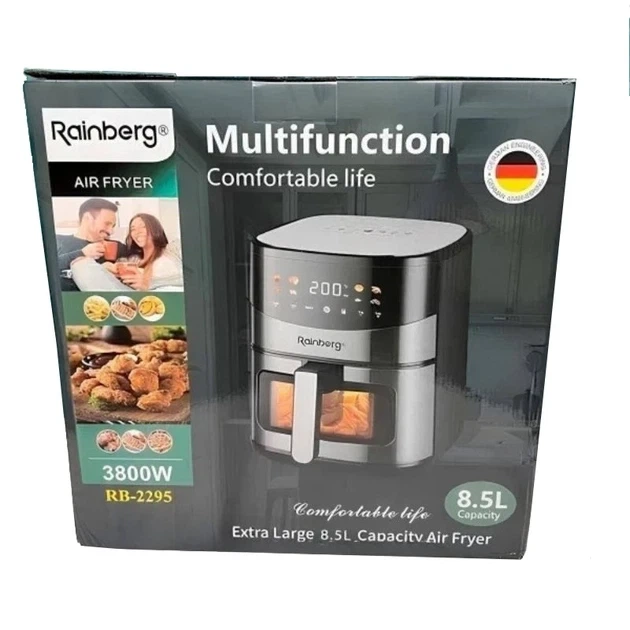 Аэрогриль Rainberg 2295 3800 Вт чаша 8,5 л - изображение 2