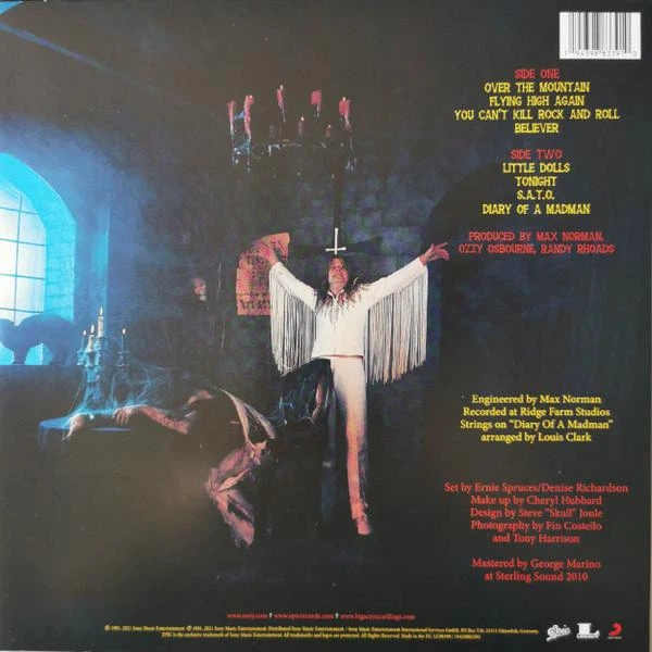 【LP/帯付】Ozzy Osbourne / Diary Of A Madman OZZY OSBOURNE – Diary Of A Madman (LP) – фото, отзывы