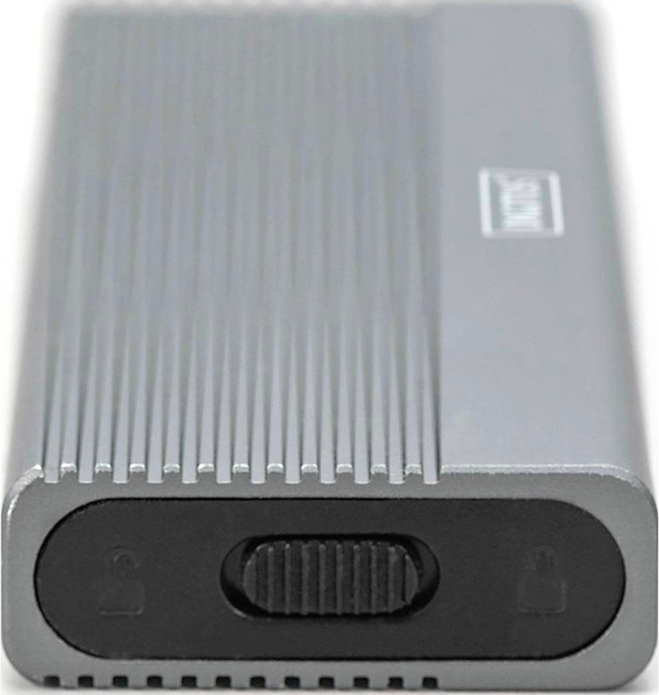Zewnętrzna obudowa SSD Digitus M.2 NVMe 10Gbps USB 3.1 Gen2 Aluminium (DA-71120-1) - obraz 3