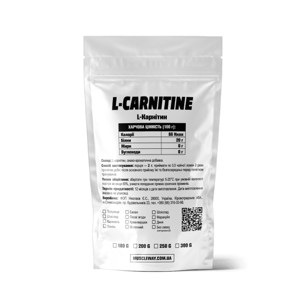 Жироспалювач L-Kartinin MuscleWay без цукру на 150 порцій 300 г Карамель (21-125-kar-mw-rs300.3) - зображення 2