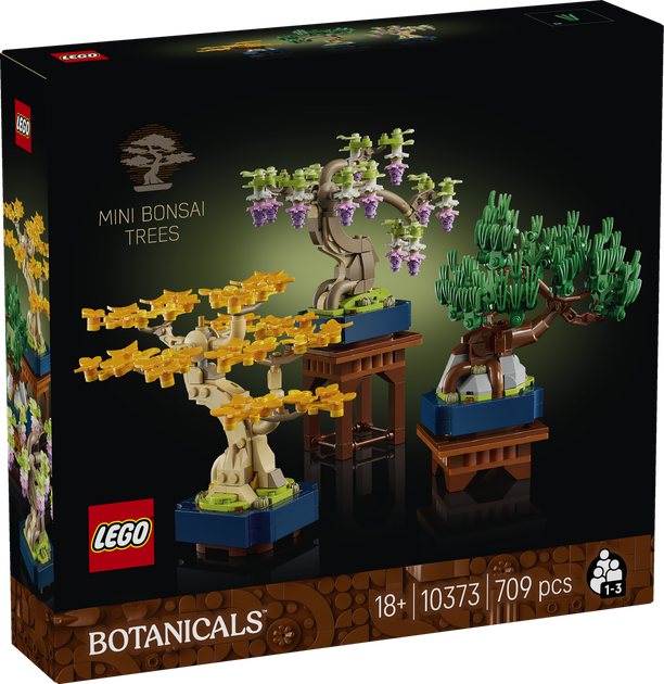 Лего ботаника Мини-дерева бонсай LEGO Botanicals Mini Bonsai 10373 - Фото 1 Лего ботаника Мини-дерева бонсай LEGO Botanicals Mini Bonsai 10373 - изображение 1