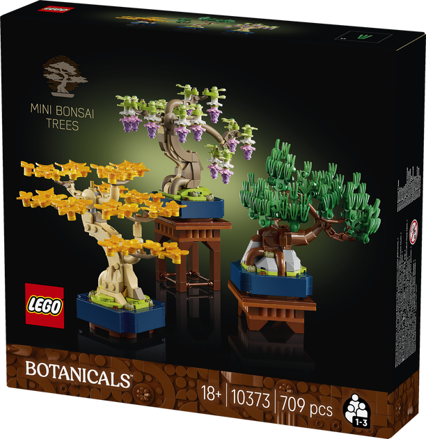 Лего ботаника Мини-дерева бонсай LEGO Botanicals Mini Bonsai 10373 - Фото 6 Лего ботаника Мини-дерева бонсай LEGO Botanicals Mini Bonsai 10373 - изображение 6