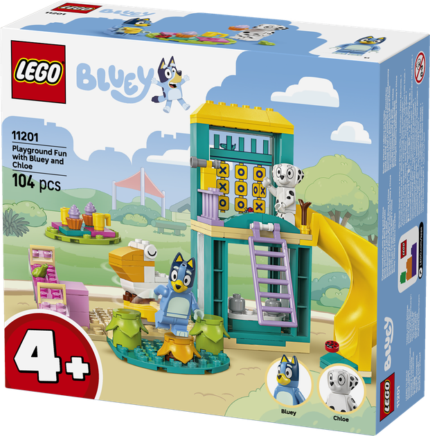 Лего Блуи Веселье с Блуи и Хлоей на игровой площадке Lego Bluey 11201 - изображение 6