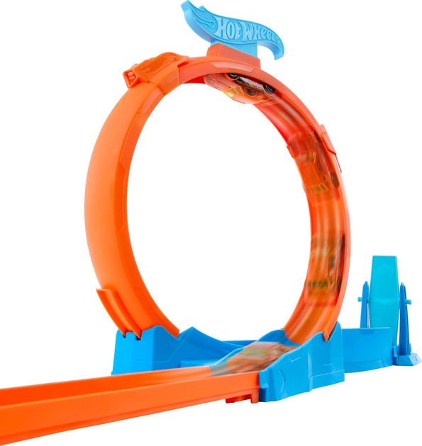 Трек Хот Вилс Тройная петля Hot Wheels Track Triple Loop JDW39 - изображение 4