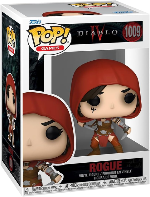 Фигурки Фанко Поп Диабло разбойник Funko POP! Diablo 4 Rogue 82373 - Фото 2 Фигурки Фанко Поп Диабло разбойник Funko POP! Diablo 4 Rogue 82373 - изображение 2