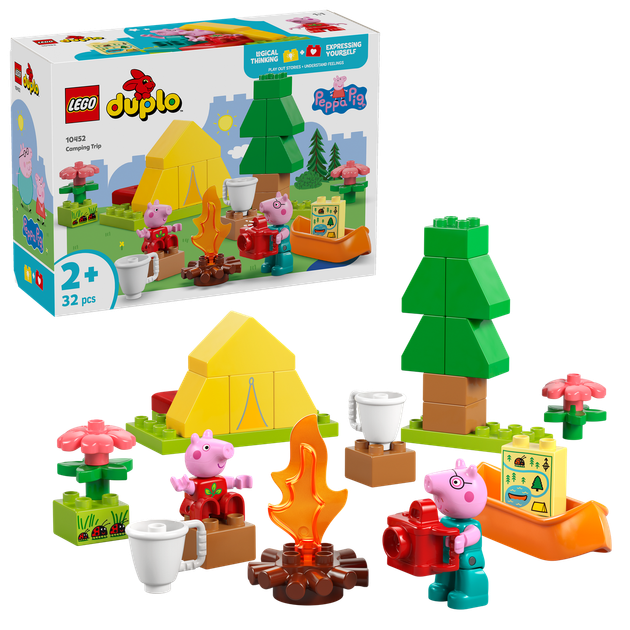 Конструктор Лего Дупло Туристичний похід Lego Duplo 10452 - Фото 2 Конструктор Лего Дупло Туристичний похід Lego Duplo 10452 - зображення 2