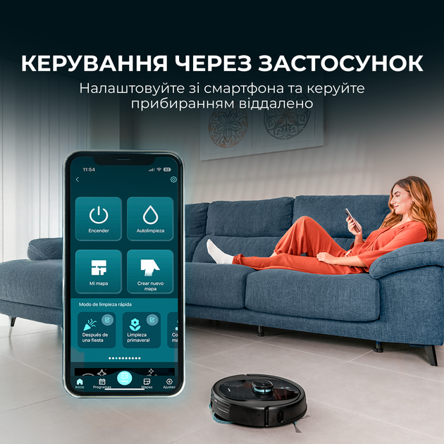 Робот-пылесос Cecotec Conga 9590 Spin Revolution Ultra Power Home (A01_EU01_100146) - Фото 8 Робот-пылесос Cecotec Conga 9590 Spin Revolution Ultra Power Home (A01_EU01_100146) - изображение 8