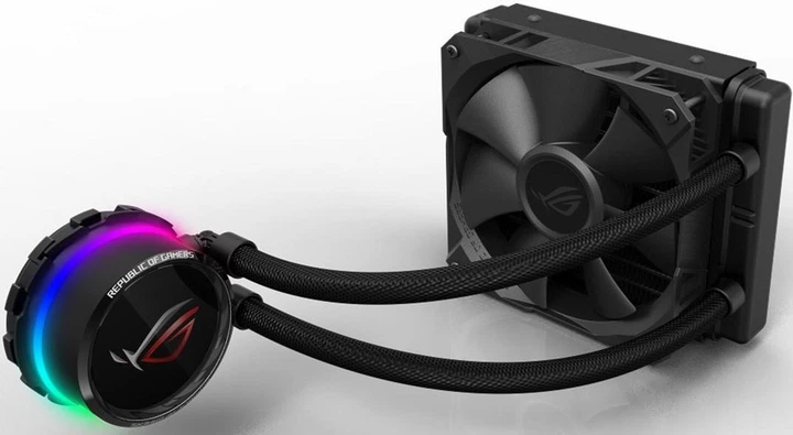 СВО ASUS ROG Ryuo Aura OLED 120 (90RC0010-M0UAY0) - зображення 4