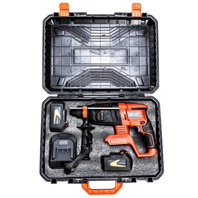 Перфоратор GTM RHC18/26BL, 18В, 2,5Дж, 0-1000об/мин 2x4Ah, кейс (RHC18/26BL) - изображение 4