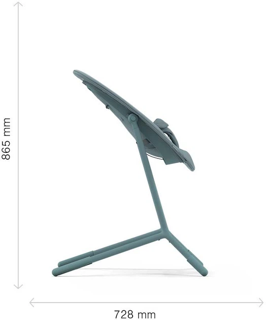 Krzesełko do karmienia Cybex Lemo 4-in-1 Sand White Gold (4063846171651) - obraz 10