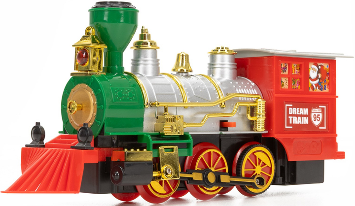 Ігровий набір Springos Поїзд з вагонами з ефектом туману і звуками (5908455307710) - зображення 5