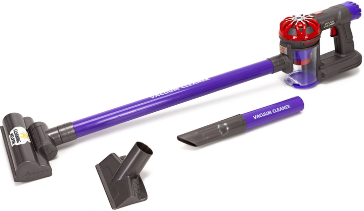 Zestaw sprzątający dla dzieci Springos odkurzacz na baterię z akcesorami (5908455307628) - obraz 4