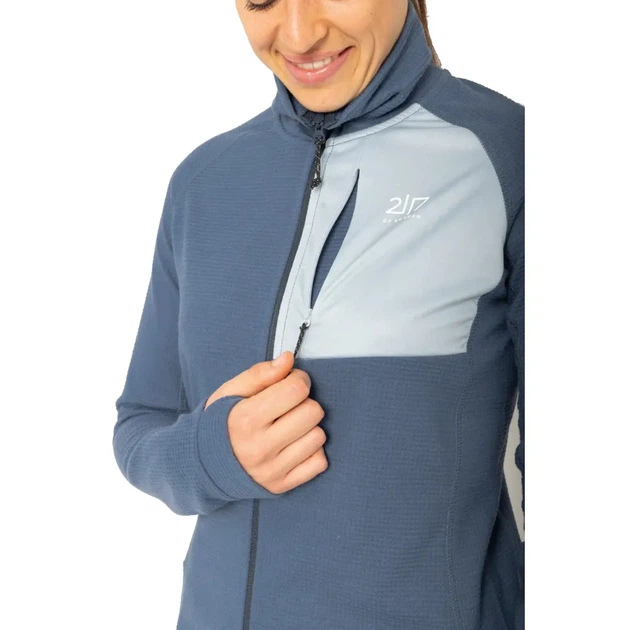 Флисовая кофта 2117 Hejsta Jacket Wmn Dusty blue M (100085785) - изображение 4
