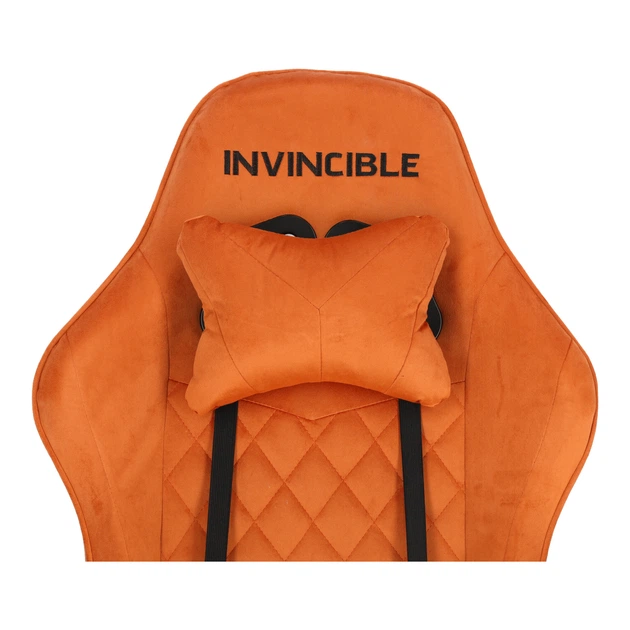 Ігрове крісло Hedo 100048 з висувною підставкою для ніг Коричневе (5907184130101) - зображення 11