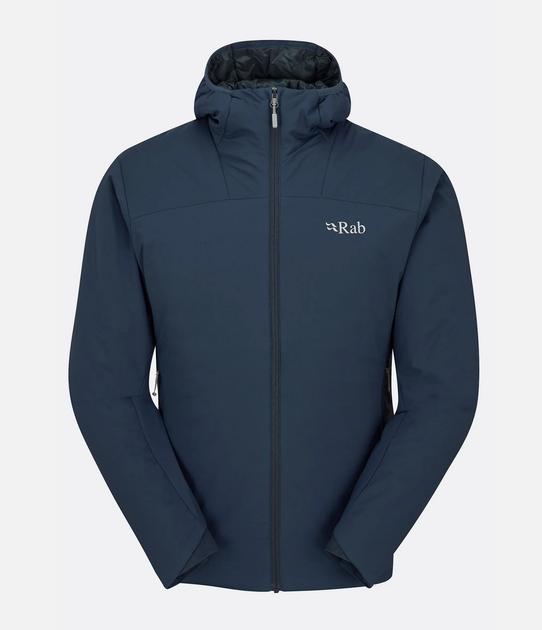 Куртка чоловіча мембранна Rab Xenair Alpine Light Jacket, Tempest Blue, L (RB QIP-17-TMB-LRG) - Фото 1 Куртка чоловіча мембранна Rab Xenair Alpine Light Jacket, Tempest Blue, L (RB QIP-17-TMB-LRG) - зображення 1