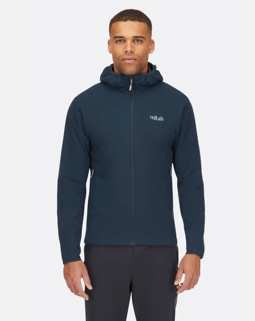 Куртка чоловіча мембранна Rab Xenair Alpine Light Jacket, Tempest Blue, L (RB QIP-17-TMB-LRG) - Фото 2 Куртка чоловіча мембранна Rab Xenair Alpine Light Jacket, Tempest Blue, L (RB QIP-17-TMB-LRG) - зображення 2