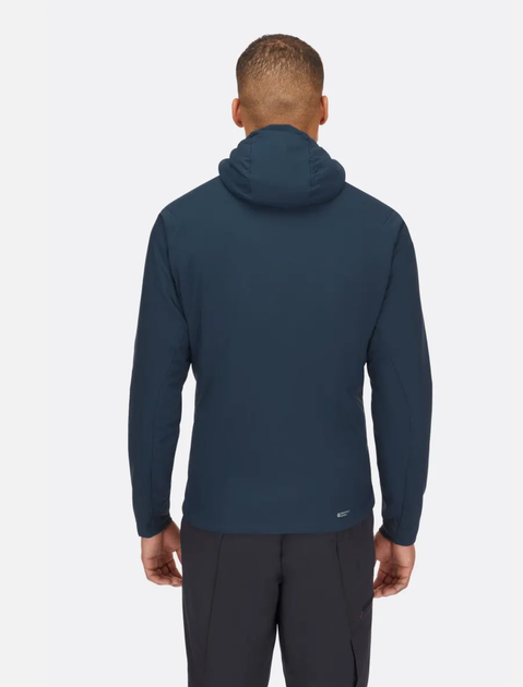 Куртка чоловіча мембранна Rab Xenair Alpine Light Jacket, Tempest Blue, L (RB QIP-17-TMB-LRG) - Фото 3 Куртка чоловіча мембранна Rab Xenair Alpine Light Jacket, Tempest Blue, L (RB QIP-17-TMB-LRG) - зображення 3