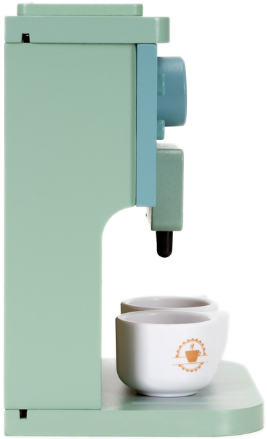 Zestaw do zabawy Springos Drewniany ekspres do kawy z akcesoriami 8 elementów (5908455307741) - obraz 5