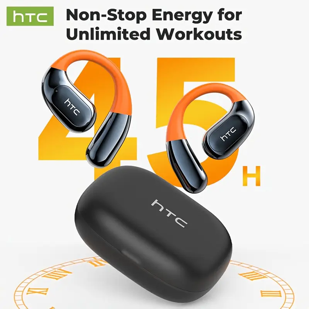 Інтелектуальні навушники-перекладачі HTC NE12 AI Бездротові навушники Bluetooth/ Переклад у режимі реального часу - зображення 6