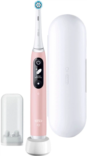 Електрична зубна щітка Oral-B iO 6N Рожева + TC (955555915416992) - Уцінка - зображення 2