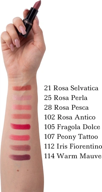 Помада для губ Collistar Rossetto Puro 102 Rosa Antico 3.5 г (8015150120043) - зображення 3