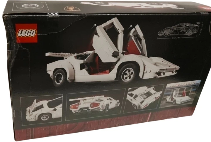 Конструктор LEGO Icons Lamborghini Countach 5000 Quattrovalvole 1506 елементів (10337) (955555915424178) - Уцінка - зображення 4