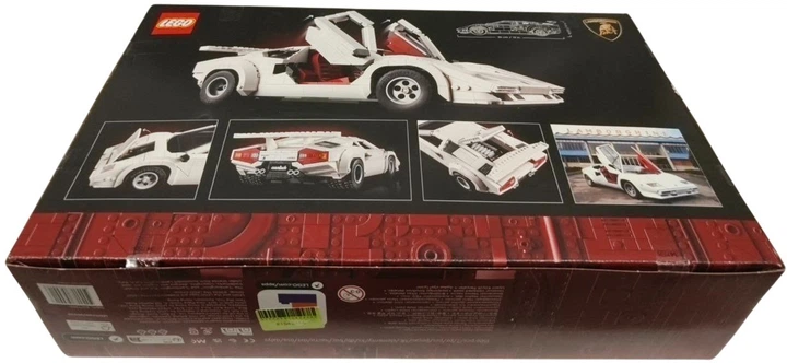 Конструктор LEGO Icons Lamborghini Countach 5000 Quattrovalvole 1506 елементів (10337) (955555915424186) - Уцінка - зображення 2