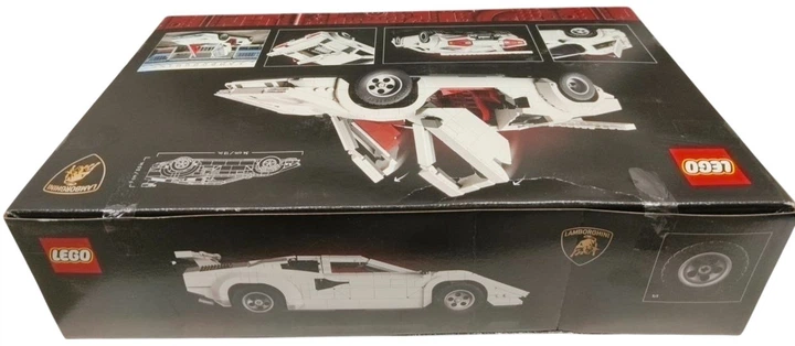 Конструктор LEGO Icons Lamborghini Countach 5000 Quattrovalvole 1506 елементів (10337) (955555914953490) - Уцінка - зображення 3