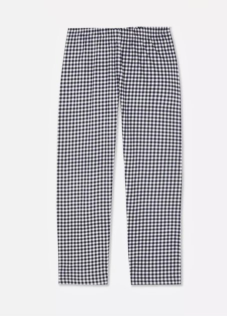 Жіночі піжамні штани Primark Wide Leg Pajama Bottoms S для дому та сну Чорний (8757) - зображення 4
