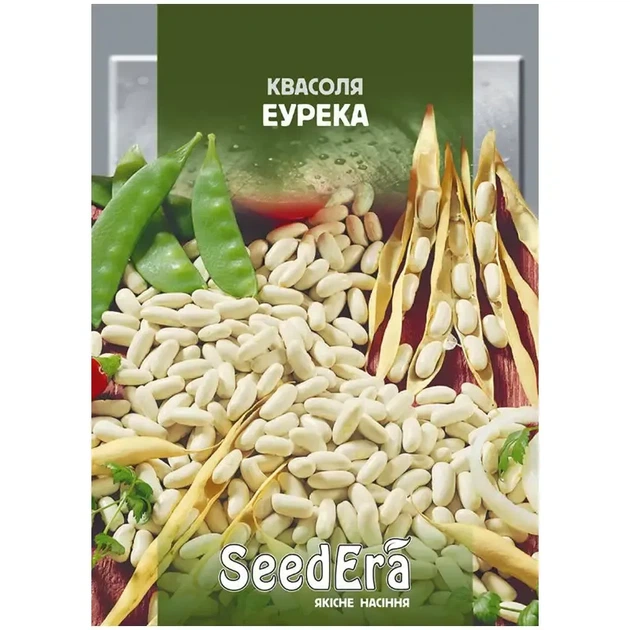 Насіння квасолі кущової Еурека (на зерно) 20г - Фото 1 Насіння квасолі кущової Еурека (на зерно) 20г - изображение 1