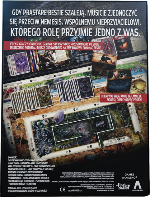 Dodatek do gry planszowej Avalon Hill Talisman: Magia i Miecz (5. edycja) - Nemesis - Zew łowów (wydanie polskie) (5010996351715) - obraz 3