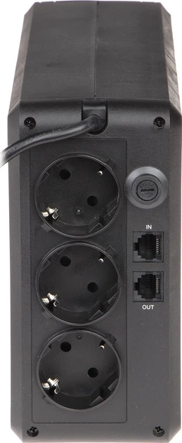 UPS CyberPower 650VA (390W) 3 x Schuko (UT650EG) - obraz 4