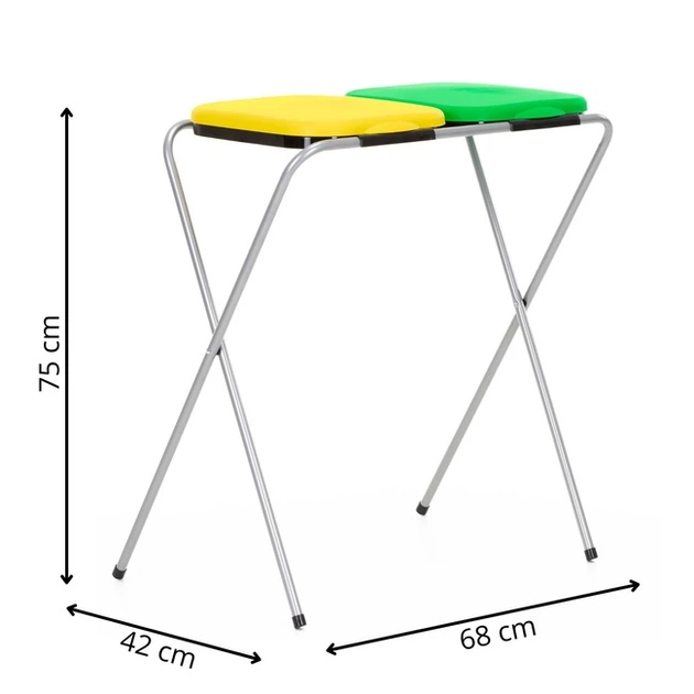 Stojak na worki do segregacji śmieci SPRINGOS HA1107 (5908455307277) - obraz 16