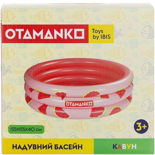 Надувной бассейн OTAMANKO Арбуз - изображение 3