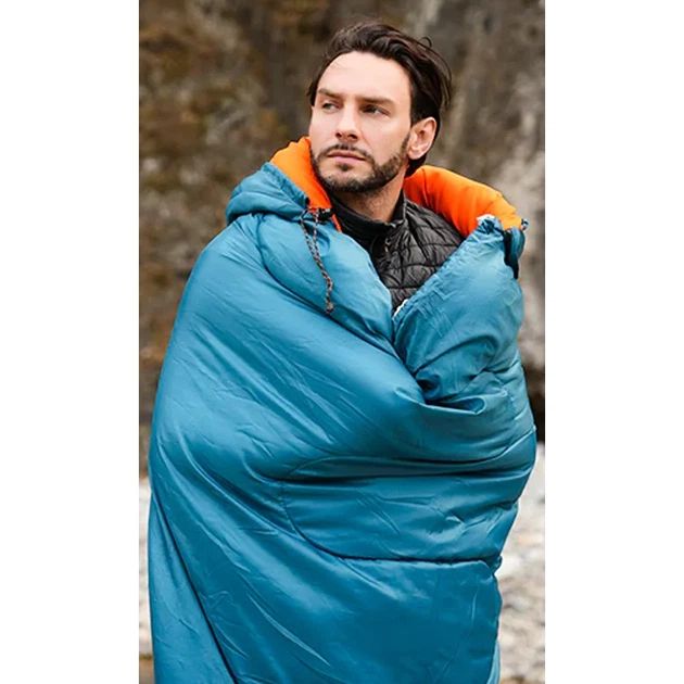 Спальный мешок KingCamp Tigris 250 Comf +12°C / Lim +7°C / Extr -3°C Peacockblue - изображение 8