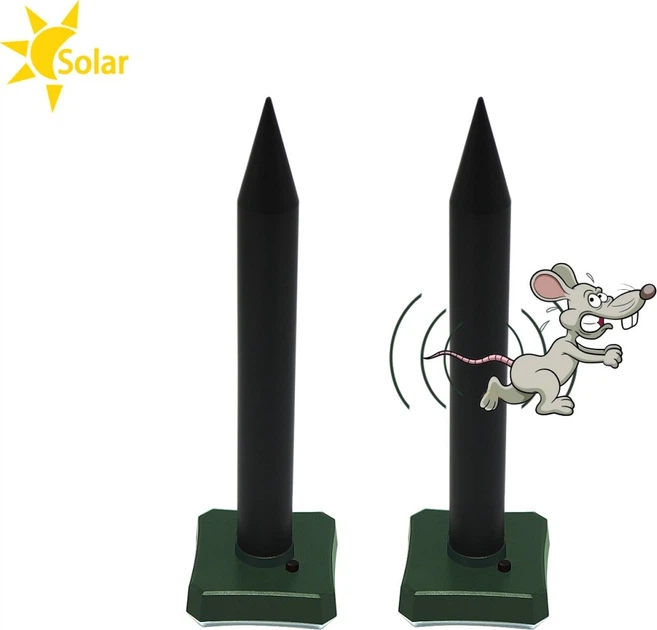 Набір відлякувачів кротів на сонячній батареї Volt Polska Doberman-Kret II 2 шт. (3ZZOGR2339) - зображення 6