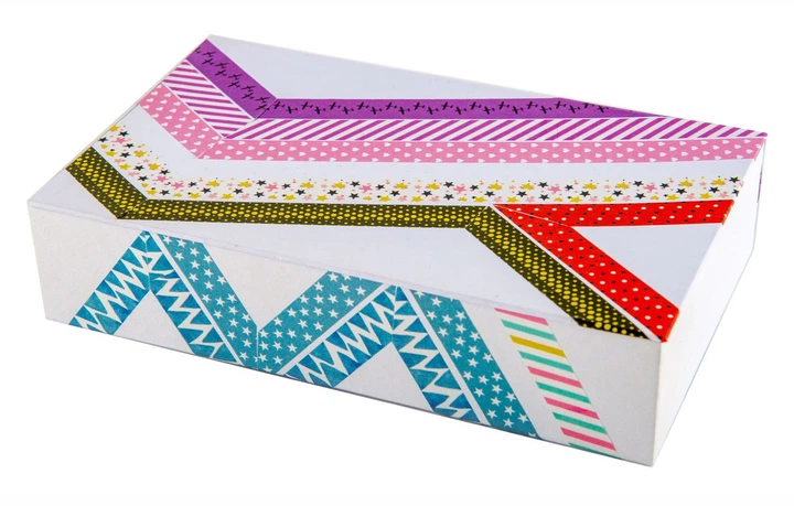 Zestaw kreatywny Colorations kolorowe taśmy z wzorami Washi 12 x 975 cm (5710903615496) - obraz 5