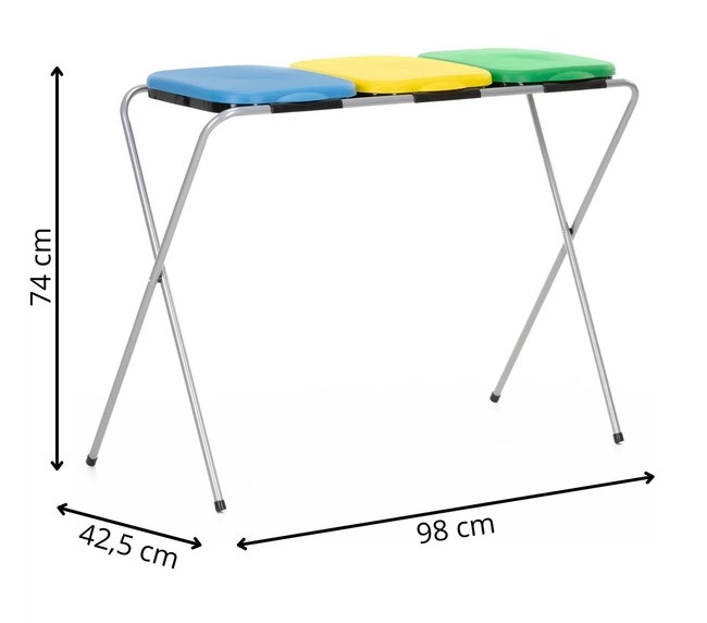 Stojak na worki do segregacji śmieci SPRINGOS HA1108 (5908455307284) - obraz 17
