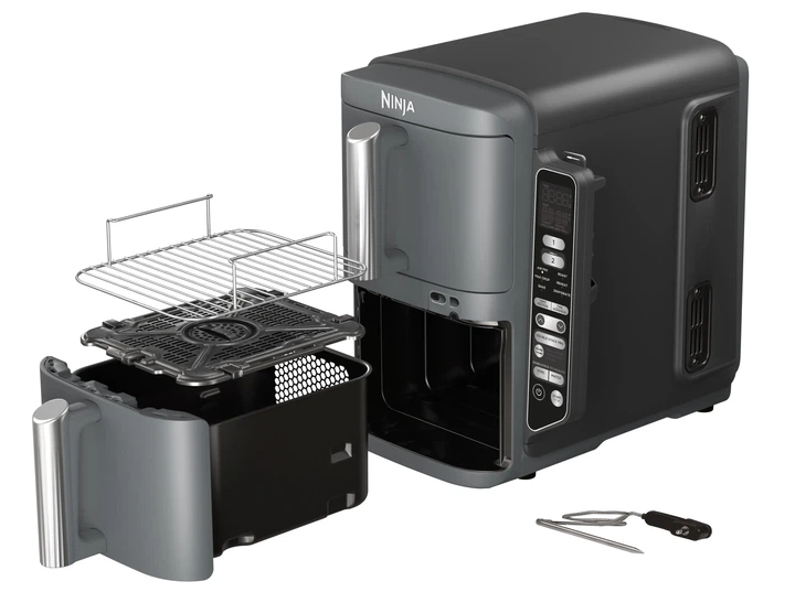 Мультипіч NINJA Double Stack XL 2-Level Hot Air Fryer SL451EU - зображення 8