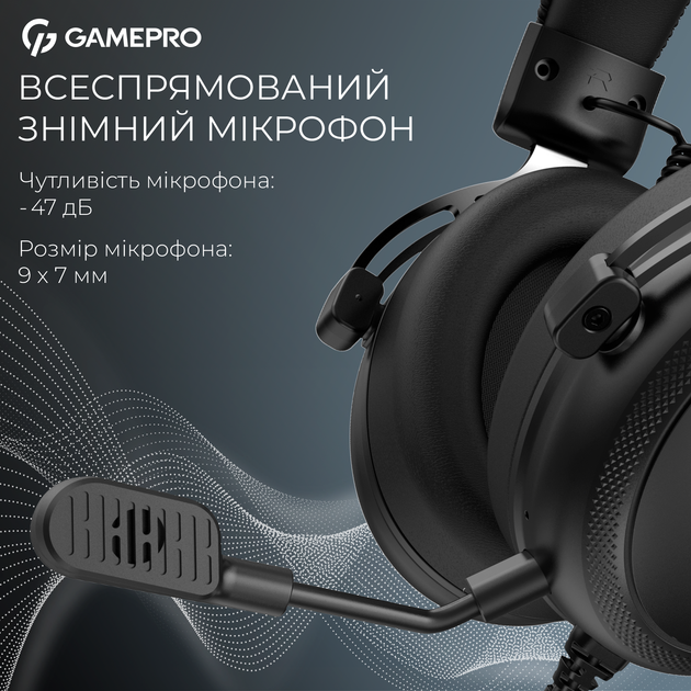 Наушники GamePro Asgard Skald Origin Black (HS850B) - изображение 11