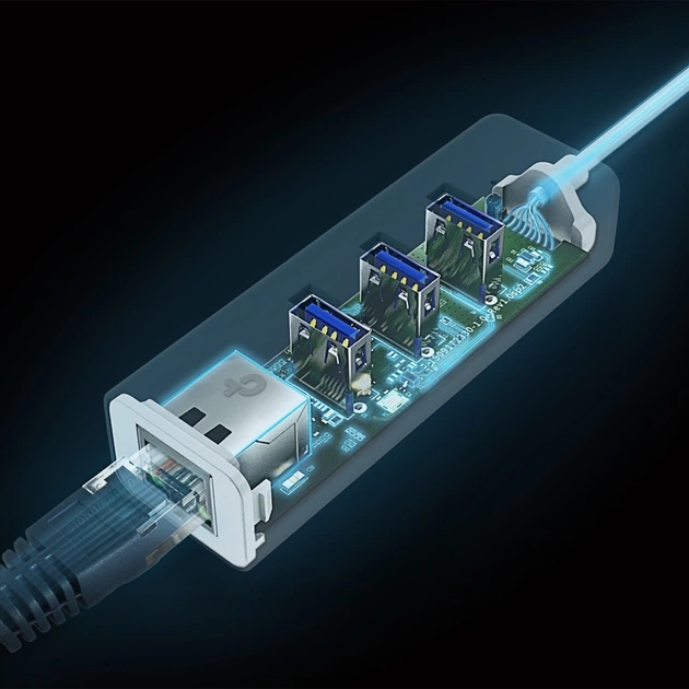 TP-LINK UE330C White (8885020622263) - obraz 4