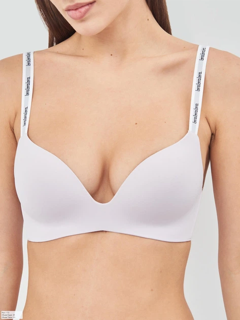 Бюстгальтер без косточек бесшовный с Push-up бесшовный brabrabra 115С 75B Лиловый (6907208008347) - Фото 4 Бюстгальтер без косточек бесшовный с Push-up бесшовный brabrabra 115С 75B Лиловый (6907208008347) - изображение 4