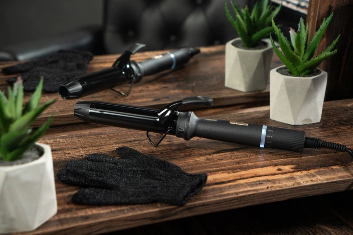 Плойка HC-730G, 45Вт, D -32mm, 90-180C, кераміка, чорний ARDESTO 000329251 - Фото 7 Плойка HC-730G, 45Вт, D -32mm, 90-180C, кераміка, чорний ARDESTO 000329251 - зображення 7
